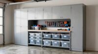organized garage storage system