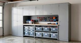 organized garage storage system