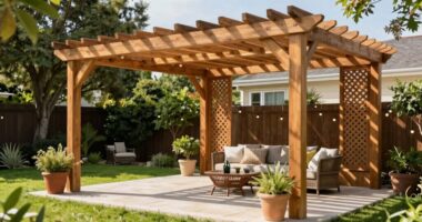 outdoor pergola assembly kits