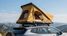 portable elevated camping shelter