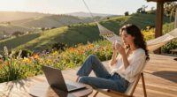 relaxed outdoor leisure activities