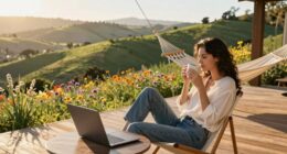 relaxed outdoor leisure activities