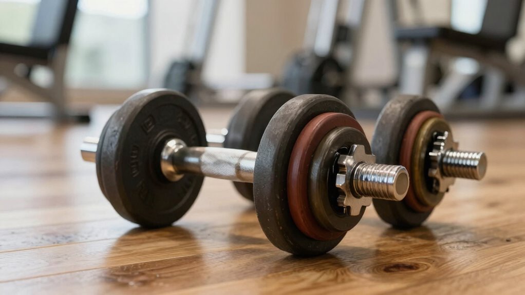 safe adjustable dumbbell features