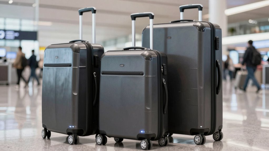 secure organized travel luggage