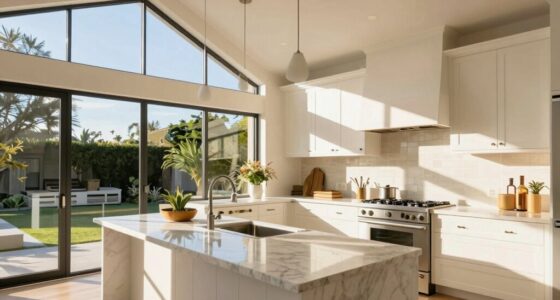 sunlit spacious airy kitchens