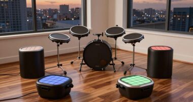 top apartment friendly drumming options