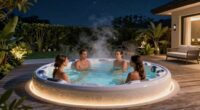 top four person hot tubs