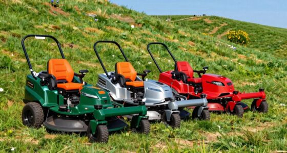 top hill mower picks