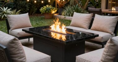 top outdoor fire pit tables