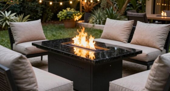 top outdoor fire pit tables