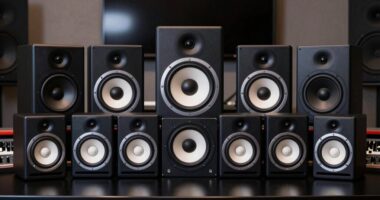 top studio monitor speakers
