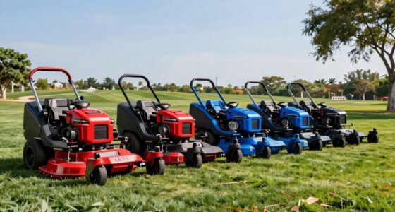 top zero turn mower options