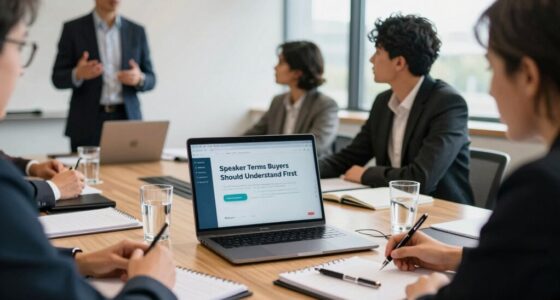 understanding speaker contract terms