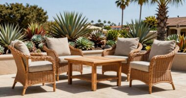 weather resistant outdoor furniture