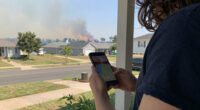 Town of Eureka evacuated as Iron Fire grows to 13,000 acres