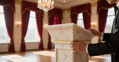 Trump administration quietly shifts $352m in federal funds for White House ballroom
