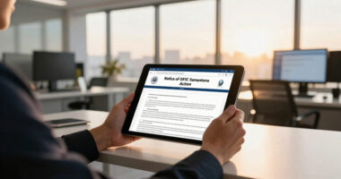 Notice Of OFAC Sanctions Action