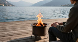 Gardasee Feuer