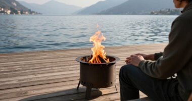 Gardasee Feuer