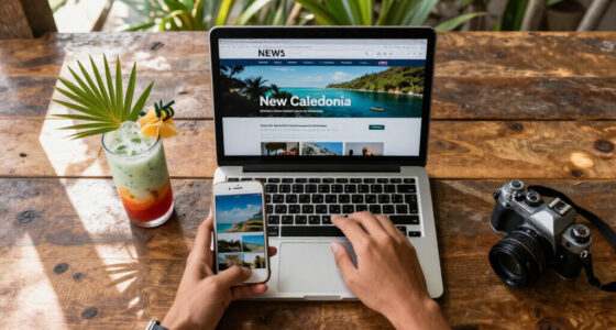 New Caledonia Surges In Global Coverage