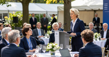 President Von Der Leyen Speaks At France Entrepreneurs Conference 2026