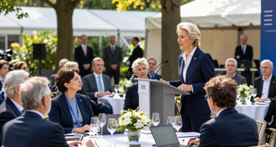 President Von Der Leyen Speaks At France Entrepreneurs Conference 2026