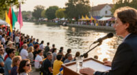 Commissioner Roswall Gives An Opening Address At The 9Th Water Festival