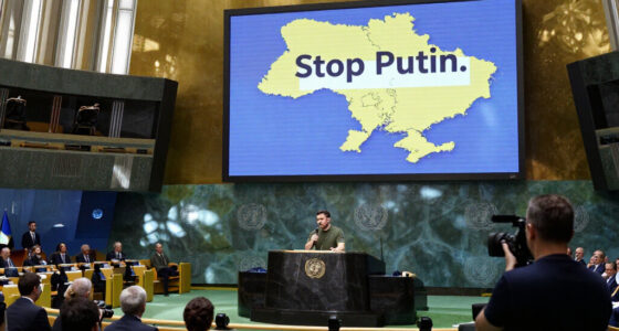 ‘Putin Is Patient Zero. He Must Be Stopped,’ Zelensky Tells U.N. General Assembly