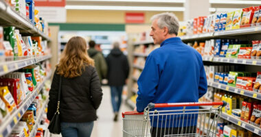 Former German Chancellor Gerhard Schröder Visits Moscow And Meets Globus Employees After Becoming Head Of The Hypermarket Chain’s Supervisory Board